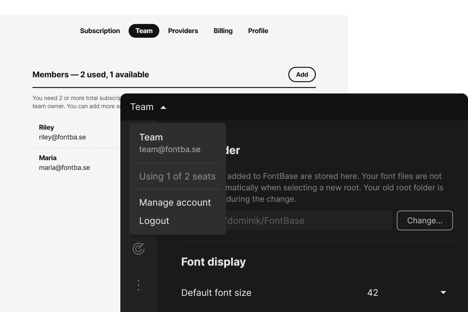 Team Members